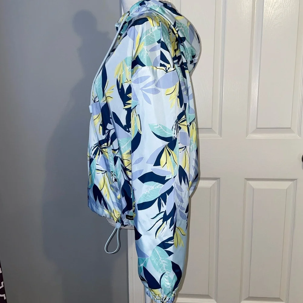 NWT Hurley Glacier Blue Urban Windbreaker - Picture 6 of 10